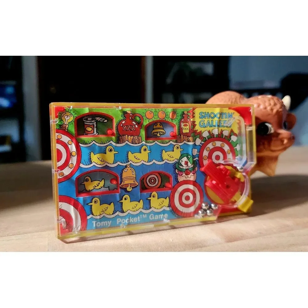 Vintage‎ Cracker Jack Prizes And 1976 Tomy Game Lot
